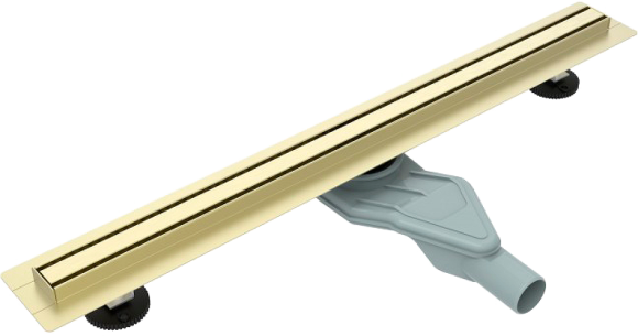 Душевой трап (лоток) Esbano Slim Side, 60 cм, матовое золото