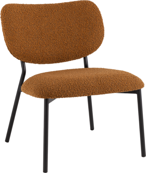 Кресло Stool Group Jamie букле горчичное