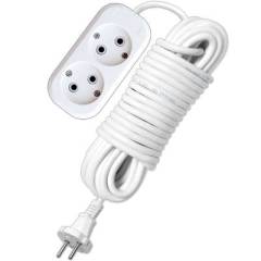 Удлинитель 2х10м без заземл. 10А IP20 Е-202 ПВС 2х1 АБС-пластик UNIVersal 9634265 Удлинитель 2х10м без заземл. 10А IP20 Е-202 ПВС 2х1 АБС-пластик UNIVersal 9634265