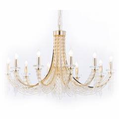 Подвесная люстра Milosh Tendence 0920 0920CL-10GD Подвесная люстра Milosh Tendence 0920 0920CL-10GD