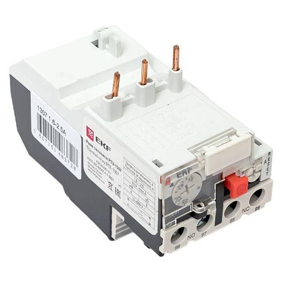Реле тепл. РТЭ 1307 1.6-2.5А EKF rel-1307-1.6-2.5 Реле тепл. РТЭ 1307 1.6-2.5А EKF rel-1307-1.6-2.5