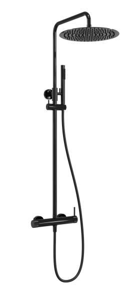 Душевая стойка Milleau Tissage ML5219KDM-GB черный глянец