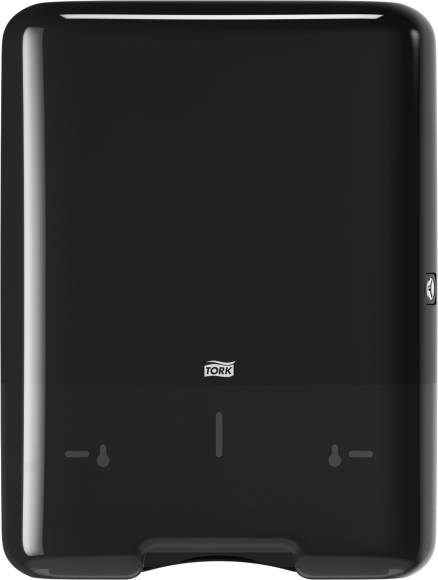 Диспенсер бумажных полотенец Tork Elevation Singlefold 553008 H3, черный