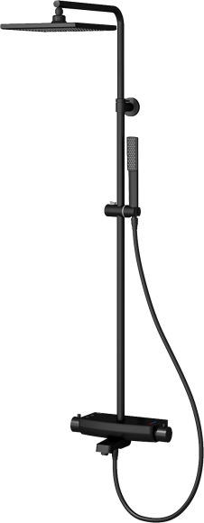 Душевая стойка Teska Mira DK3680 черный матовый