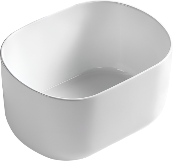 Накладная раковина SantiLine SL-1113 белая Накладная раковина SantiLine SL-1113 белая