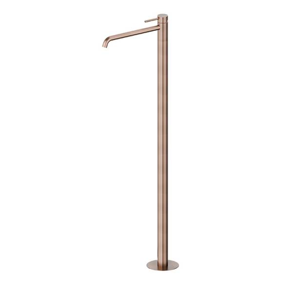 Напольный смеситель для ванны с душем Newform X-Steel 316 69618EX.59.067 С ВНУТРЕННЕЙ ЧАСТЬЮ, copper bronze