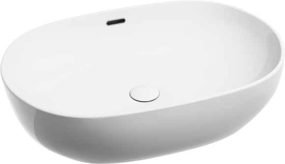Накладная раковина Ceramicanova Element CN6064 белая глянцевая