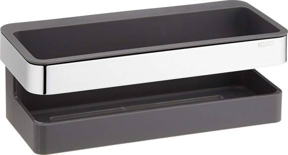 Полка Keuco Collection Moll 12758 хром, антрацит