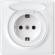 Розетка 1-м СП Florence 16А IP20 с заземл. с крышкой винтов. клеммы механизм бел. (1E10501300) OneKeyElectro 2172768 Розетка 1-м СП Florence 16А IP20 с заземл. с крышкой винтов. клеммы механизм бел. (1E10501300) OneKeyElectro 2172768