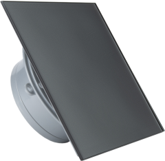 Вытяжной вентилятор MMotors JSC ММ-Р 06 квадрат, темно-серый