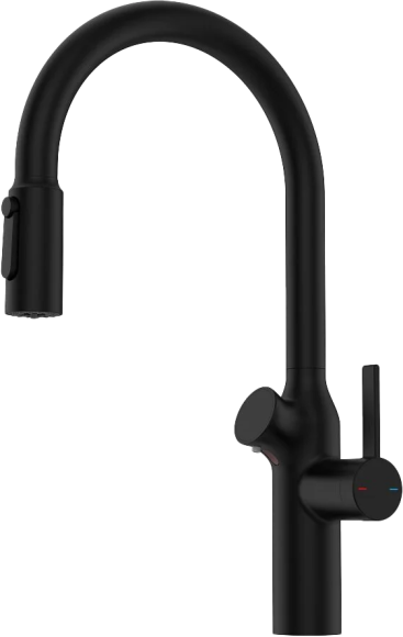 Смеситель для кухни Oulin OL-8018 Black