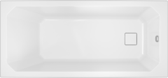 Акриловая ванна DIWO Элиста без опоры 150x70 см, пристенная, белая