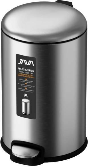 Мусорное ведро Java S-885-8L 8 л, сатин