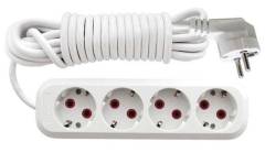 Удлинитель 4х5м с заземл. 10А IP20 У10-555 ПВС 3х0.75 UNIVersal 555-05 Удлинитель 4х5м с заземл. 10А IP20 У10-555 ПВС 3х0.75 UNIVersal 555-05