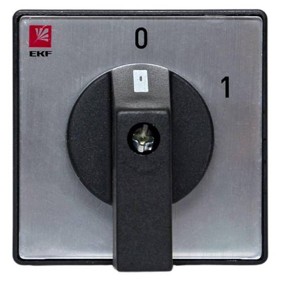 Переключатель кулачковый ПК-1-11 1П 10А "0-1" EKF pk-1-11-10 Переключатель кулачковый ПК-1-11 1П 10А "0-1" EKF pk-1-11-10