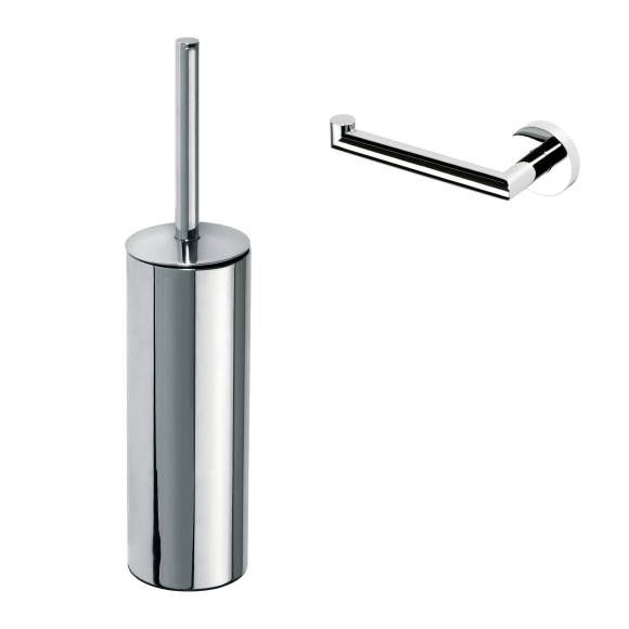 Набор Держатель Bemeta Omega 104212032 L, chrome + Ершик Bemeta Omega 102313067