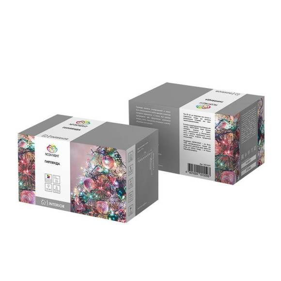 Гирлянда светодиодная "Твинкл Лайт" 15м 120LED мультиколор 6.9Вт 220-240В IP20 с контроллером провод ПВХ темн. зел. Neon-Night 303-059 Гирлянда светодиодная "Твинкл Лайт" 15м 120LED мультиколор 6.9Вт 220-240В IP20 с контроллером провод ПВХ темн. зел. Neon-Night 303-059