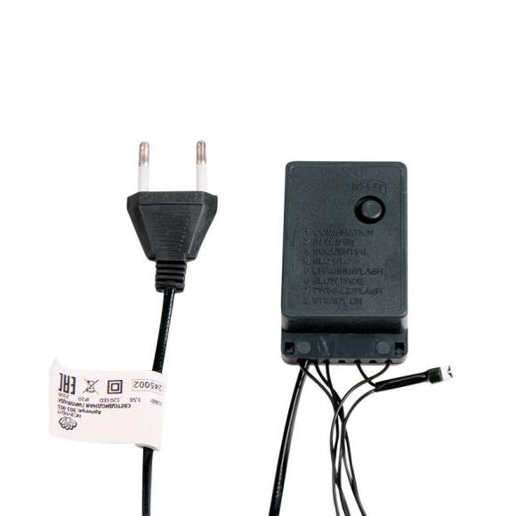 Гирлянда светодиодная "Твинкл Лайт" 15м 120LED мультиколор 6.9Вт 220-240В IP20 с контроллером провод ПВХ темн. зел. Neon-Night 303-059 Гирлянда светодиодная "Твинкл Лайт" 15м 120LED мультиколор 6.9Вт 220-240В IP20 с контроллером провод ПВХ темн. зел. Neon-Night 303-059