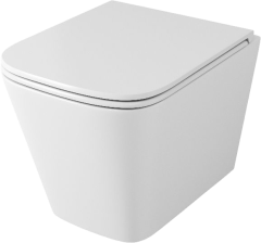 Унитаз подвесной Owl 1975 Vatter TOWLT190403S безободковый, система смыва Торнадо