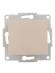 Выключатель 1-кл. 1п СП Karina 10А IP20 механизм крем. LEZARD 707-0388-100