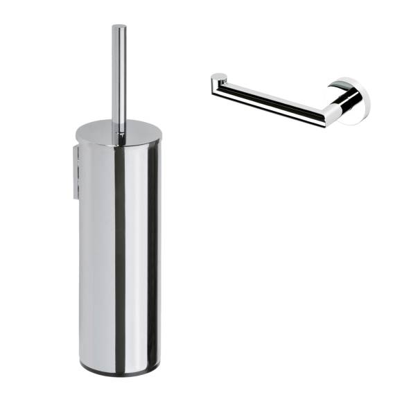 Набор Держатель Bemeta Omega 104212032 L, chrome + Ершик Bemeta Omega 102313066