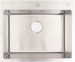 Мойка кухонная Alcora Madrid 2010102S, Satin, с сифоном Мойка кухонная Alcora Madrid 2010102S, Satin, с сифоном