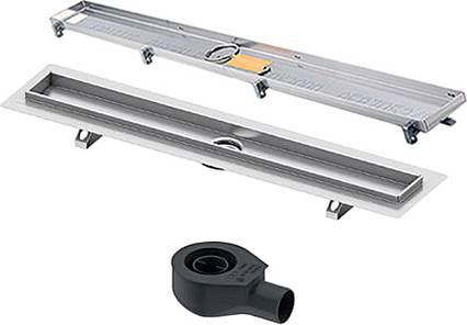 Душевой трап (лоток) TECE Drainline TECEdrainline 100 см под плитку с сифоном