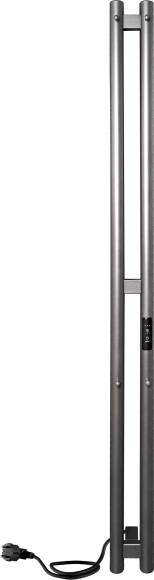 Полотенцесушитель электрический Indigo Style LSE120-10GFMRt graphite metallic
