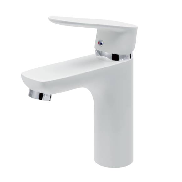 Смеситель для раковины Aringa Рейн AR02011WH матовый белый
