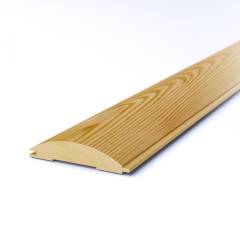 Блок-хаус 28 * 145 (137) * 6000 мм сорт AB ель ЛС (1 упак = 3 шт/ 2,610 (2,466)  м2)