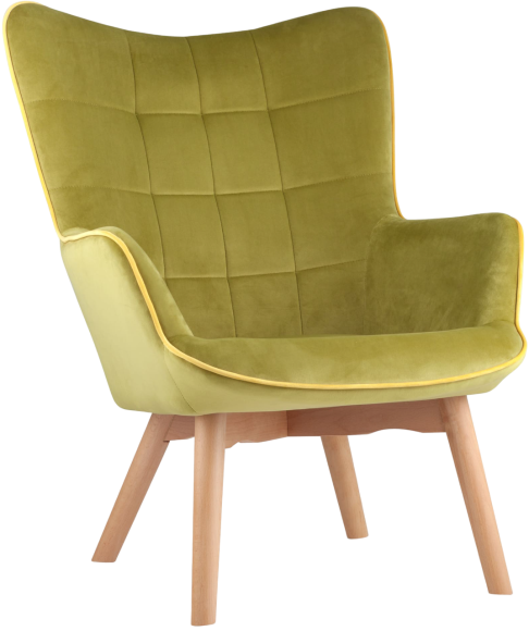 Кресло Stool Group Манго оливковое