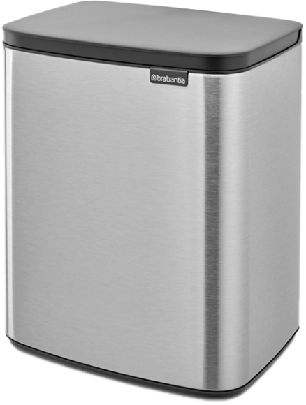 Мусорное ведро Brabantia Bo 230486 12 л, матовая сталь