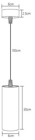 Подвесной светильник Fiberli Tube630 12110101