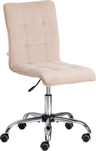 Компьютерное кресло TetChair Zero, флок бежевый 7