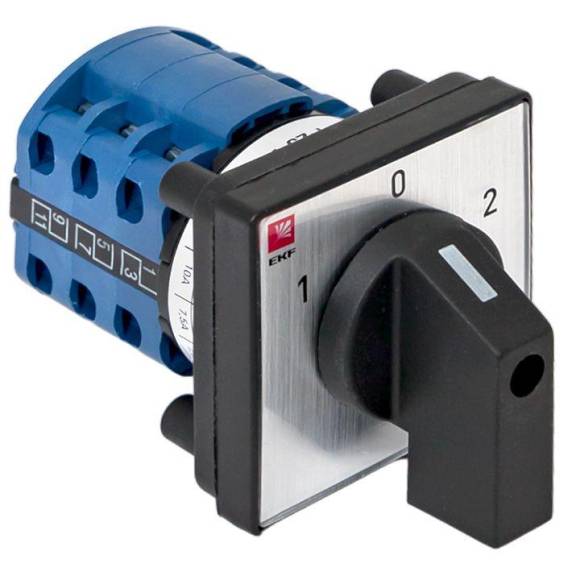 Переключатель кулачковый ПК-1-64 10А для вольтметра EKF pk-1-64-10 Переключатель кулачковый ПК-1-64 10А для вольтметра EKF pk-1-64-10