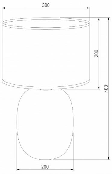 Настольная лампа декоративная TK Lighting Melody 5987 Melody Настольная лампа декоративная TK Lighting Melody 5987 Melody