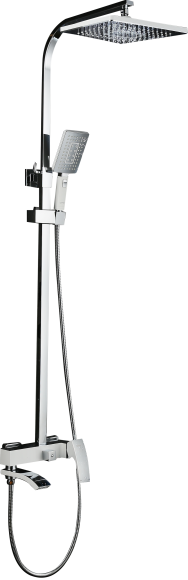 Душевая стойка Gappo G07-8 G2407-8 хром