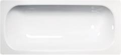 Стальная ванна ВИЗ Reimar R-74901 170x70 см, пристенная, цвет белая орхидея, на ножках