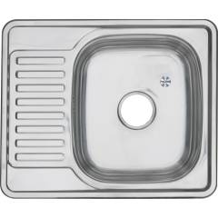 Мойка кухонная Melana 5848 U 0,6/160 серебристая