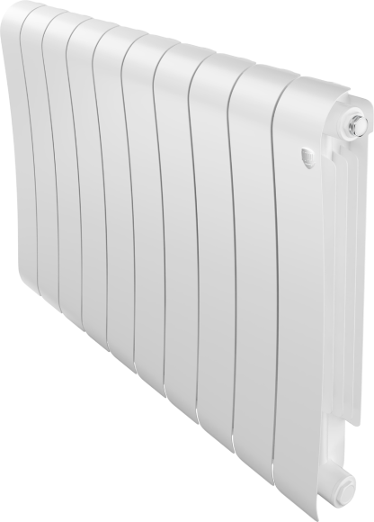 Радиатор биметаллический Royal Thermo Infinity 500 10 секций, bianco traffico