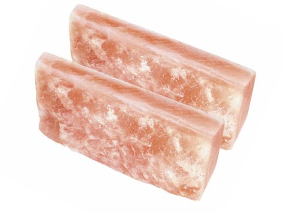 Плитка из гималайской соли 20х10х2.5 см натур SALTWAY