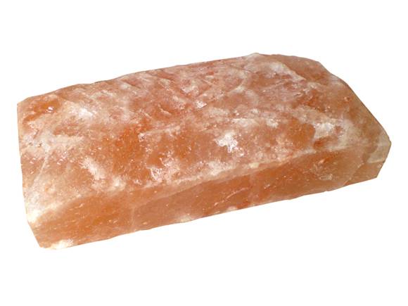 Плитка из гималайской соли 20х10х2.5 см натур SALTWAY