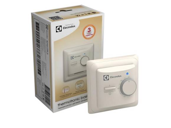 Термостат механический ETB-16 Basic 16А датчик пола Electrolux НС-1013675 Термостат механический ETB-16 Basic 16А датчик пола Electrolux НС-1013675