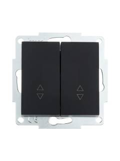 Переключатель проходной 2-кл. СП Vesna механизм черн. бархат LEZARD 742-4288-106 Переключатель проходной 2-кл. СП Vesna механизм черн. бархат LEZARD 742-4288-106