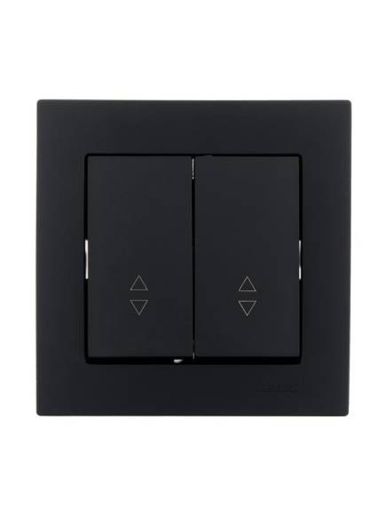 Переключатель проходной 2-кл. СП Vesna механизм черн. бархат LEZARD 742-4288-106 Переключатель проходной 2-кл. СП Vesna механизм черн. бархат LEZARD 742-4288-106