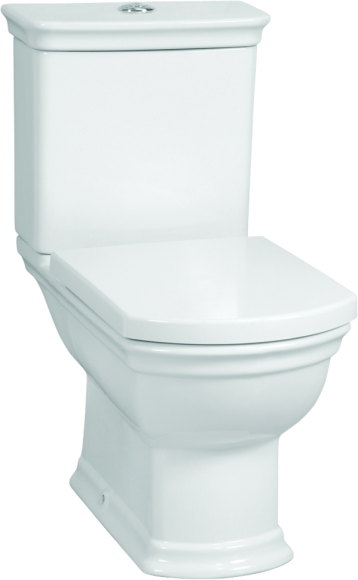Унитаз-компакт напольный VitrA Serenada 9722B003-7205 с микролифтом и функцией биде