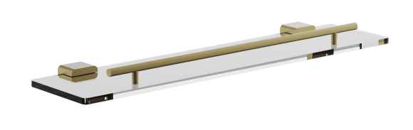 Полка BELZ B908 B90807 брашированное золото