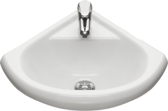 Раковина Santeri Радиан угловая, на одно отверстие