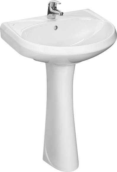 Раковина Santeri Версия 1.3111.5.S00.11B.0 белая, с пьедесталом