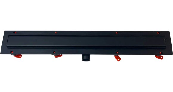 Душевой трап (лоток) Veconi Klasik B 650 черный матовый